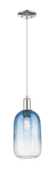 Arcadia One Light Mini Pendant in Polished Nickel (405|716-1P-PN-G482-7SB)