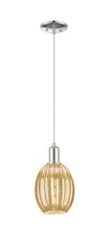 Arcadia One Light Mini Pendant in Polished Nickel (405|716-1P-PN-G459-6ME)