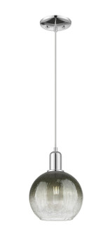 Arcadia One Light Mini Pendant in Polished Chrome (405|716-1P-PC-G483-8SL)