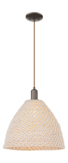 Arcadia One Light Mini Pendant in Oil Rubbed Bronze (405|716-1P-OB-NBD-16-NAT)