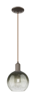 Arcadia One Light Mini Pendant in Oil Rubbed Bronze (405|716-1P-OB-G483-8SL)