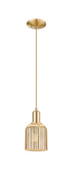 Arcadia One Light Mini Pendant in Champagne Bronze (405|716-1P-CB-G559-5ME)