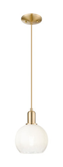 Arcadia One Light Mini Pendant in Champagne Bronze (405|716-1P-CB-G483-8OP)