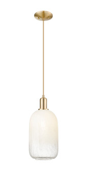 Arcadia One Light Mini Pendant in Champagne Bronze (405|716-1P-CB-G482-7OP)