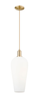 Arcadia One Light Pendant in Champagne Bronze (405|716-1P-CB-G456-8WH)