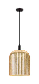 Arcadia One Light Pendant in Matte Black (405|716-1P-BK-G559-12ME)