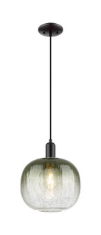 Arcadia One Light Pendant in Matte Black (405|716-1P-BK-G481-10SL)
