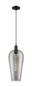 Arcadia One Light Mini Pendant in Matte Black (405|716-1P-BK-G456-8SM)