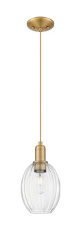 Arcadia One Light Mini Pendant in Brushed Brass (405|716-1P-BB-G459-6CL)
