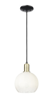Arcadia One Light Mini Pendant in Black Antique Brass (405|716-1P-BAB-G483-8OP)