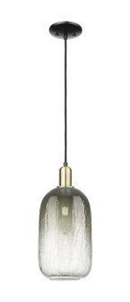 Arcadia One Light Mini Pendant in Black Antique Brass (405|716-1P-BAB-G482-7SL)