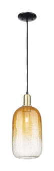 Arcadia One Light Mini Pendant in Black Antique Brass (405|716-1P-BAB-G482-7AM)