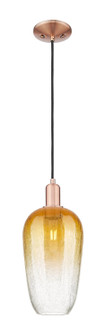 Arcadia One Light Mini Pendant in Antique Copper (405|716-1P-AC-G484-7AM)
