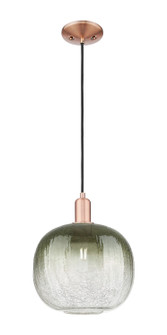 Arcadia One Light Mini Pendant in Antique Copper (405|716-1P-AC-G481-10SL)