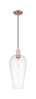 Arcadia One Light Mini Pendant in Antique Copper (405|716-1P-AC-G456-8CL)