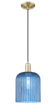 Arcadia One Light Mini Pendant in Antique Brass (405|716-1P-AB-G559-8BL)