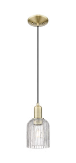 Arcadia One Light Mini Pendant in Antique Brass (405|716-1P-AB-G559-5CL)