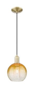 Arcadia One Light Mini Pendant in Antique Brass (405|716-1P-AB-G483-8AM)
