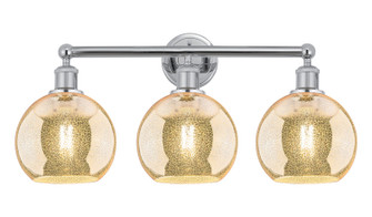 Edison Three Light Bath Vanity in Polished Chrome (405|616-3W-PC-G128-8)