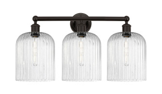 Edison Three Light Bath Vanity in Oil Rubbed Bronze (405|616-3W-OB-G559-8SDY)