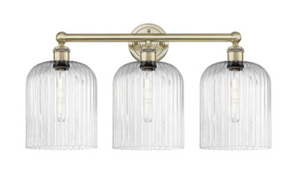 Edison Three Light Bath Vanity in Antique Brass (405|616-3W-AB-G559-8SDY)