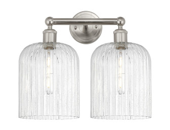Edison Two Light Bath Vanity in Brushed Satin Nickel (405|616-2W-SN-G559-8SDY)