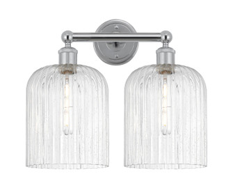 Edison Two Light Bath Vanity in Polished Chrome (405|616-2W-PC-G559-8SDY)