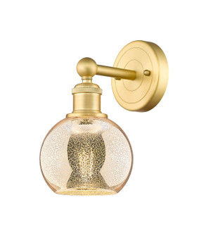 Edison One Light Wall Sconce in Satin Gold (405|616-1W-SG-G128-6)