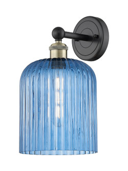 Edison One Light Wall Sconce in Black Antique Brass (405|616-1W-BAB-G559-8BL)