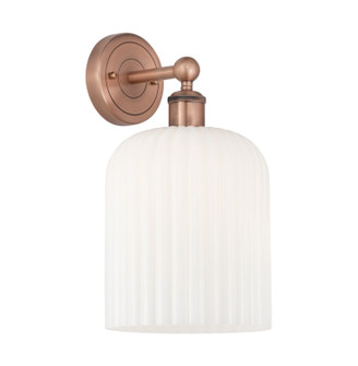 Edison One Light Wall Sconce in Antique Copper (405|616-1W-AC-G559-8GWH)