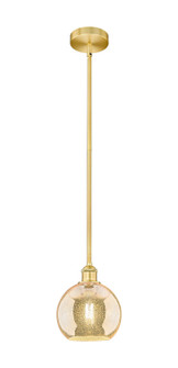 Edison One Light Mini Pendant in Satin Gold (405|616-1S-SG-G128-8)