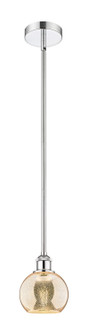 Edison One Light Mini Pendant in Polished Chrome (405|616-1S-PC-G128-6)