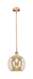 Edison One Light Mini Pendant in Antique Copper (405|616-1S-AC-G128-12)