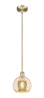 Edison One Light Mini Pendant in Antique Brass (405|616-1S-AB-G128-8)