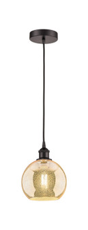 Edison One Light Mini Pendant in Oil Rubbed Bronze (405|616-1P-OB-G128-8)