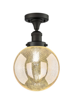Franklin Restoration One Light Semi-Flush Mount in Oil Rubbed Bronze (405|517-1CH-OB-G208-8)