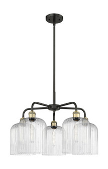 Ballston Five Light Chandelier in Black Antique Brass (405|516-5CR-BAB-G559-8SDY)