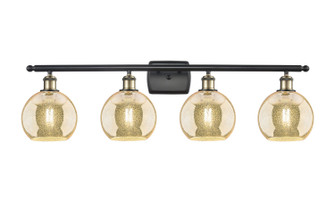 Ballston Four Light Bath Vanity in Black Antique Brass (405|516-4W-BAB-G128-8)