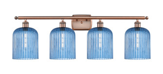 Ballston Four Light Bath Vanity in Antique Copper (405|516-4W-AC-G559-8BL)