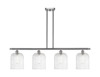 Ballston Four Light Island Pendant in Brushed Satin Nickel (405|516-4I-SN-G559-8SDY)