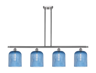 Ballston Four Light Island Pendant in Brushed Satin Nickel (405|516-4I-SN-G559-8BL)