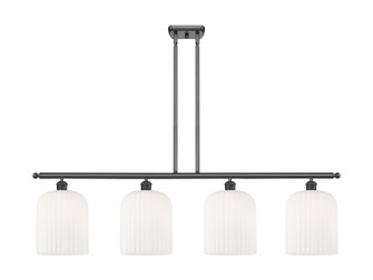 Ballston Four Light Island Pendant in Oil Rubbed Bronze (405|516-4I-OB-G559-8GWH)
