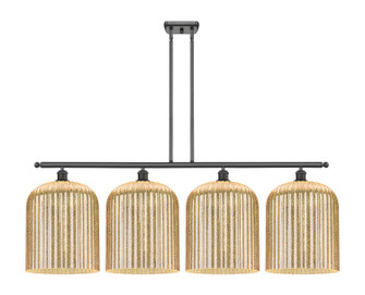 Ballston Four Light Island Pendant in Oil Rubbed Bronze (405|516-4I-OB-G559-12ME)