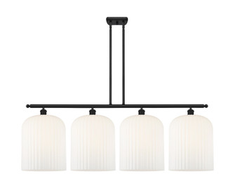 Ballston Four Light Island Pendant in Matte Black (405|516-4I-BK-G559-12GWH)