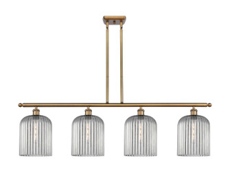 Ballston Four Light Island Pendant in Brushed Brass (405|516-4I-BB-G559-8SM)
