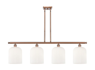 Ballston Four Light Island Pendant in Antique Copper (405|516-4I-AC-G559-8GWH)