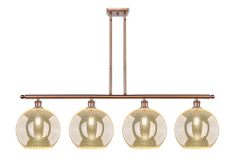 Ballston Four Light Island Pendant in Antique Copper (405|516-4I-AC-G128-12)