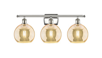 Ballston Three Light Bath Vanity in Polished Nickel (405|516-3W-PN-G128-8)