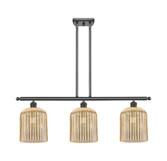 Ballston Three Light Island Pendant in Oil Rubbed Bronze (405|516-3I-OB-G559-8ME)