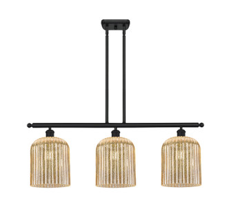Ballston Three Light Island Pendant in Matte Black (405|516-3I-BK-G559-8ME)
